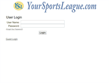 Tablet Screenshot of mysoccerleague.com